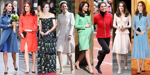 キャサリン妃の華麗なるファッションストーリーをプレイバック 17年 18年