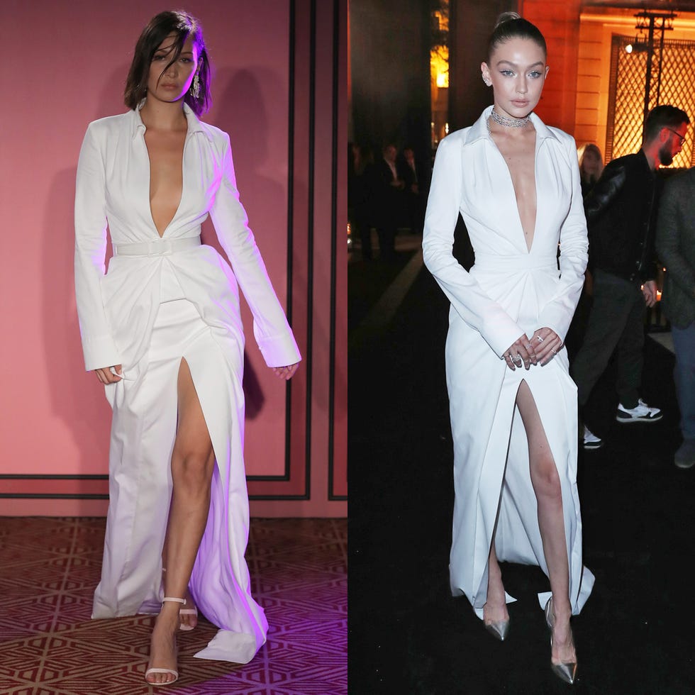 White, Clothing, Suit, Fashion, Pink, Purple, Formal wear, Dress, Pantsuit, Red carpet, 