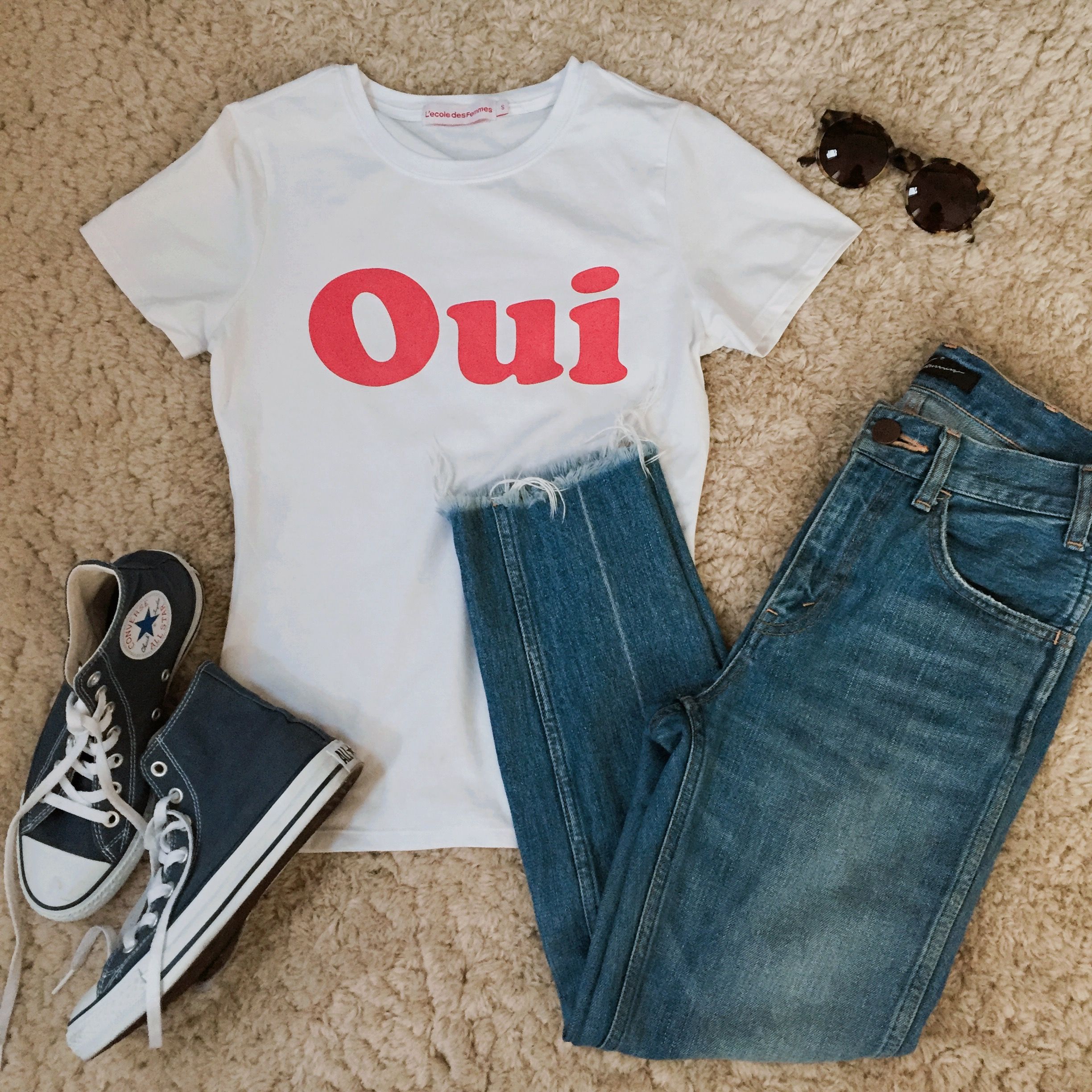 Oui Non Tシャツ