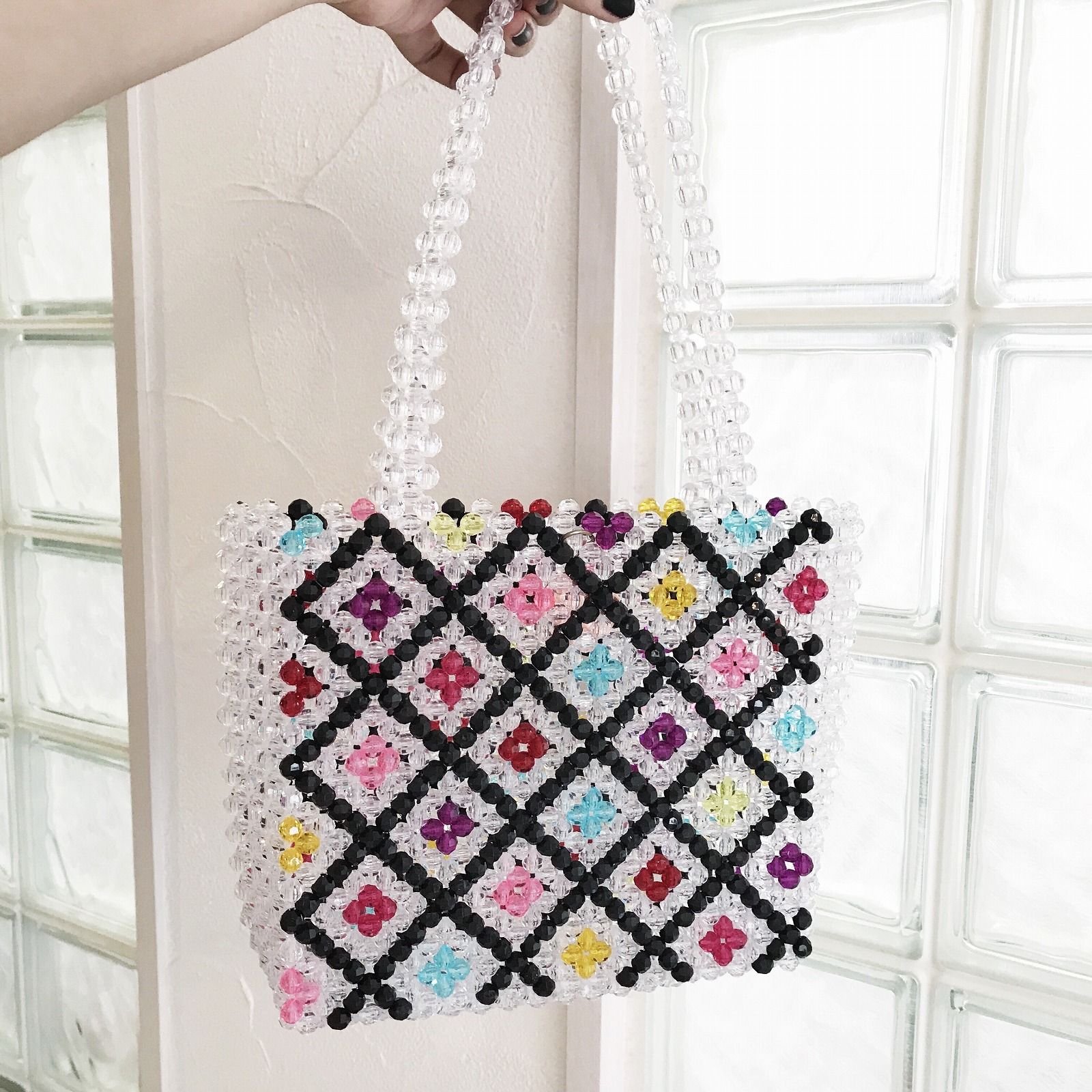 ゆきこ様 専用 美品 メタルビーズバック 2WAY （メタル ミニ