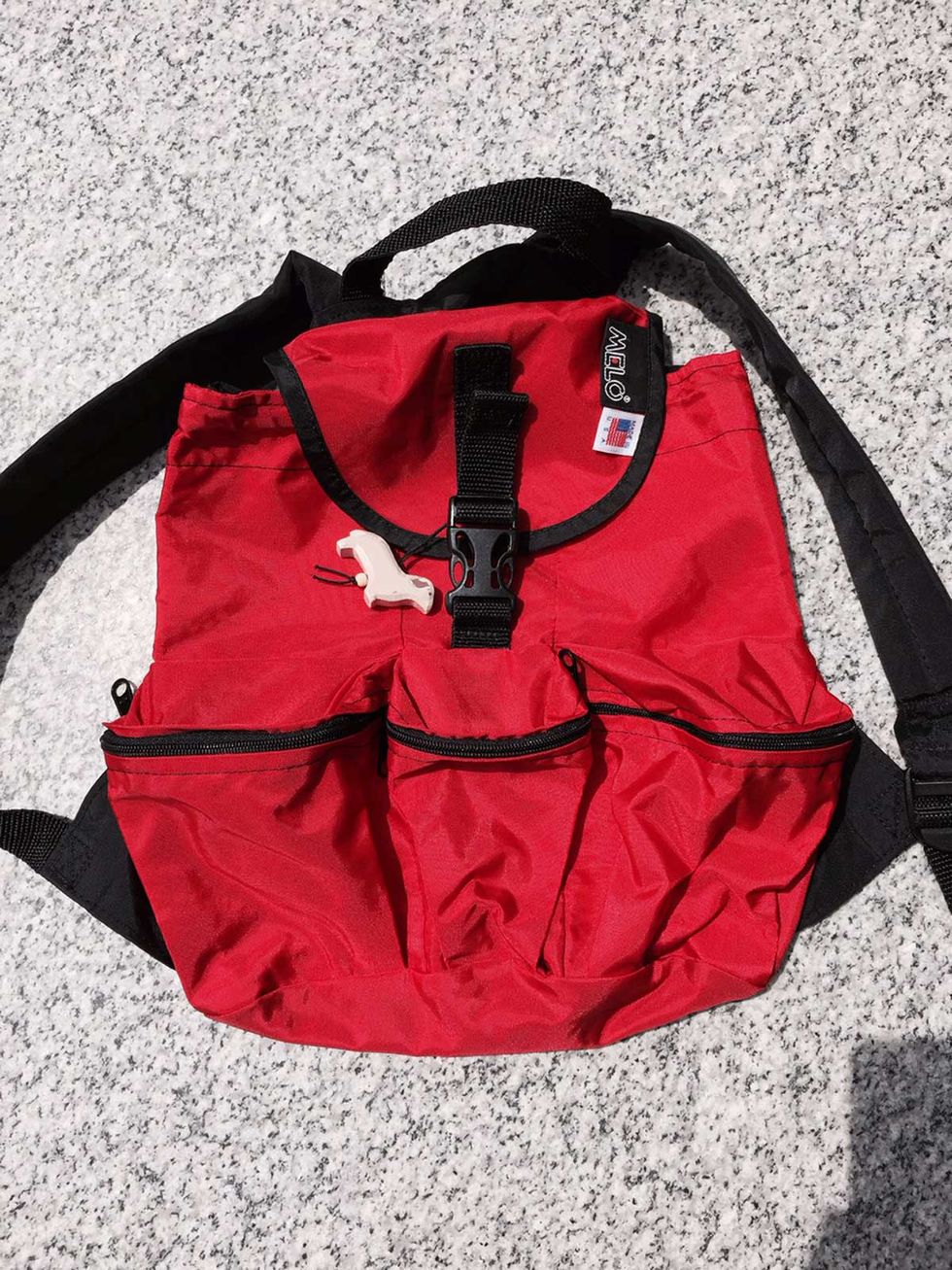 Red, Carmine, Bag, Baby Products, 