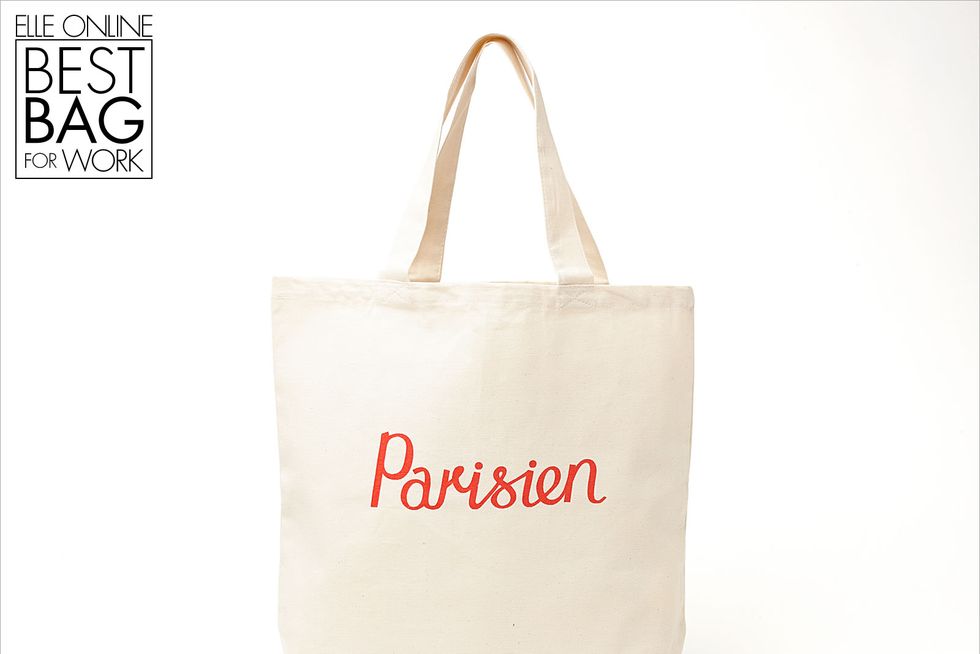 Style, Bag, Font, Shoulder bag, Beige, Shopping bag, Material property, Tote bag, Brand, Coquelicot, 