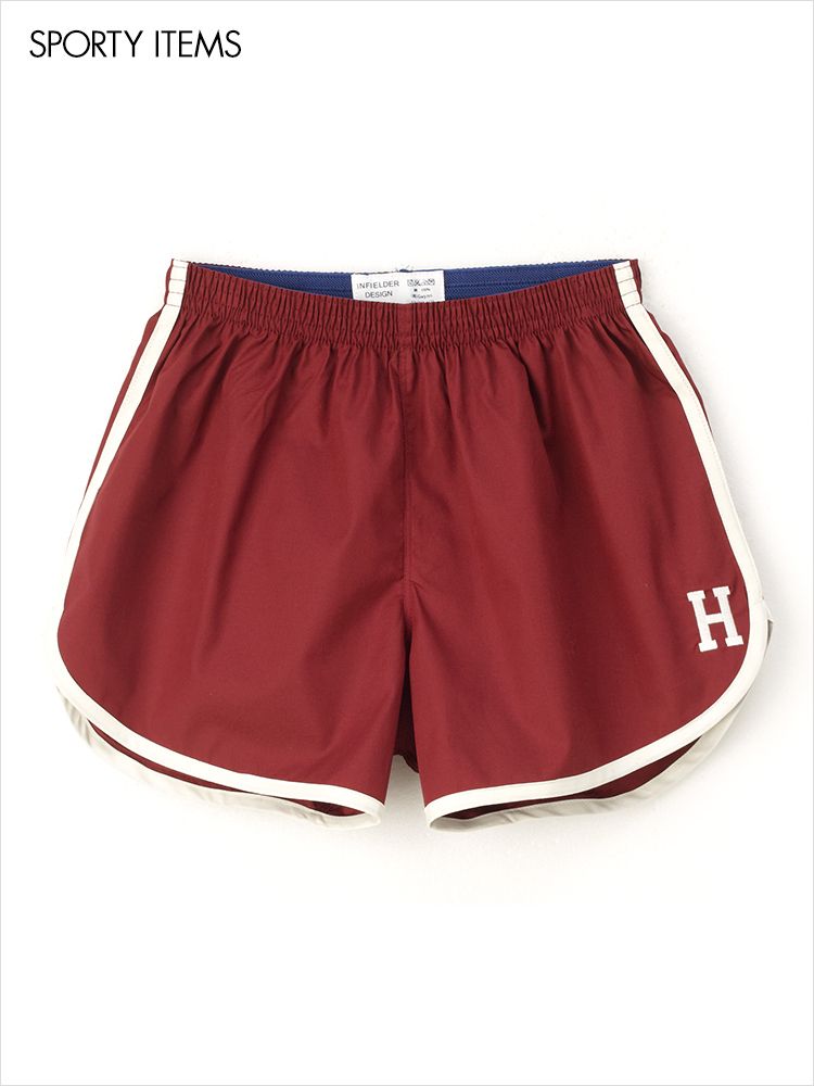 Blue, Textile, Red, White, Style, Fashion, Maroon, Pattern, Active shorts, Waist, 