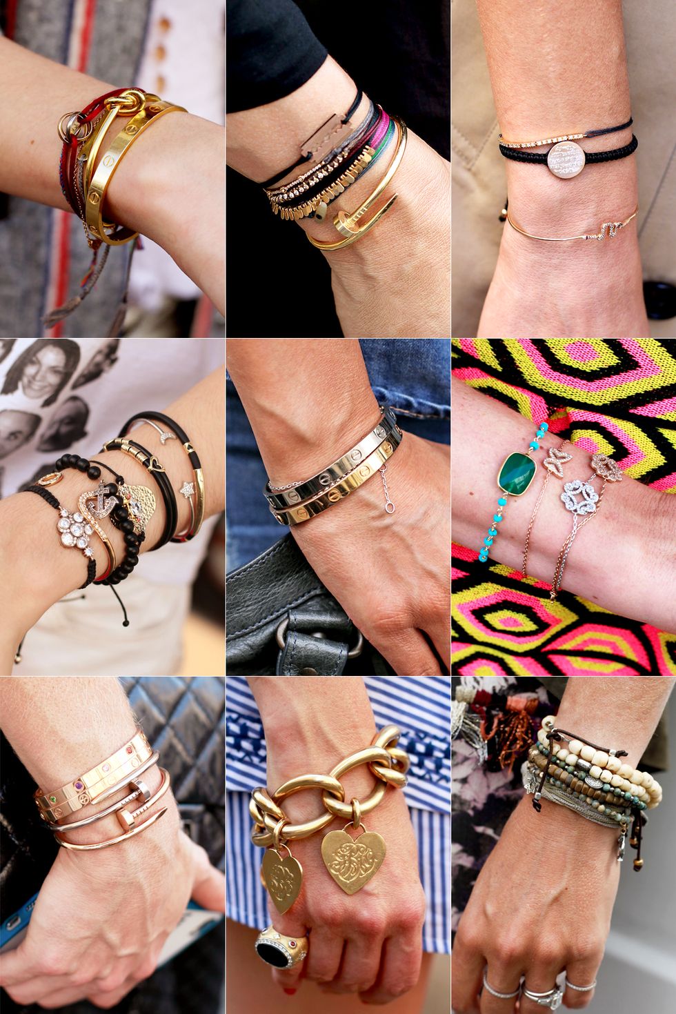 Finger, Skin, Wrist, Pattern, Fashion accessory, Style, Nail, Interaction, Fashion, Bracelet, 