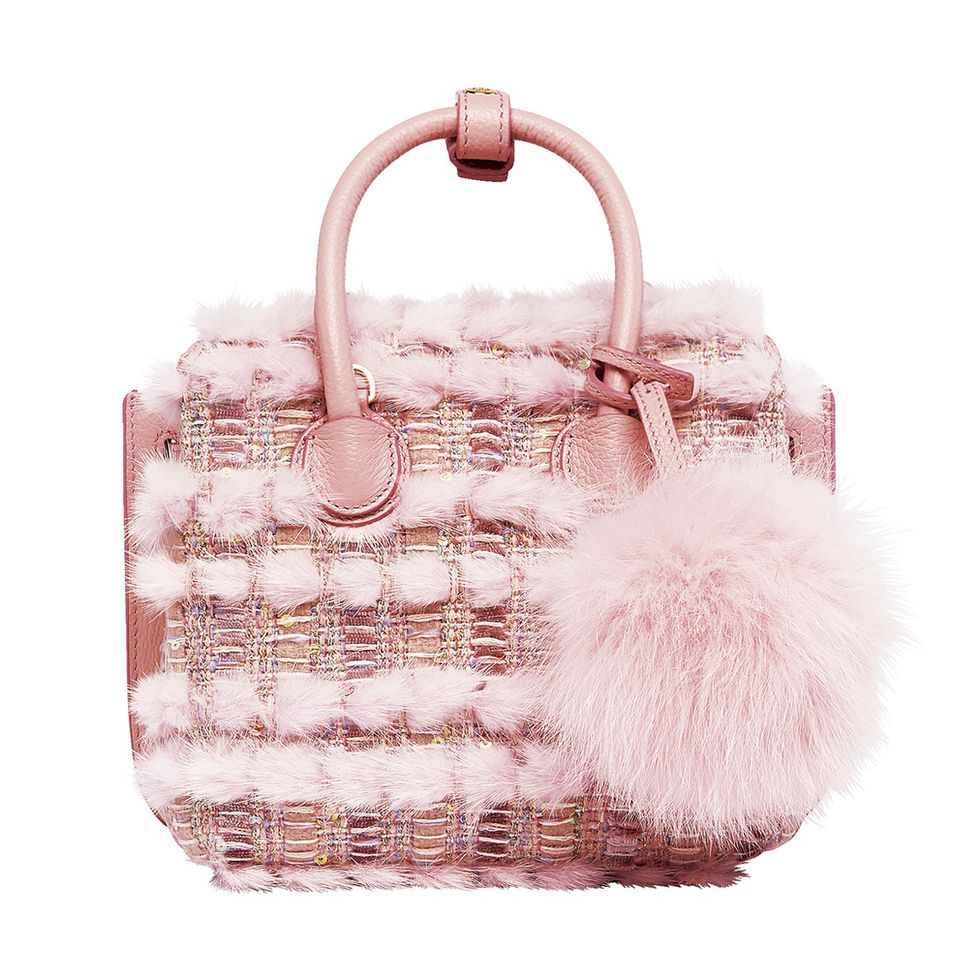 Handbag, Bag, Pink, Fashion accessory, Shoulder bag, Material property, Luggage and bags, 