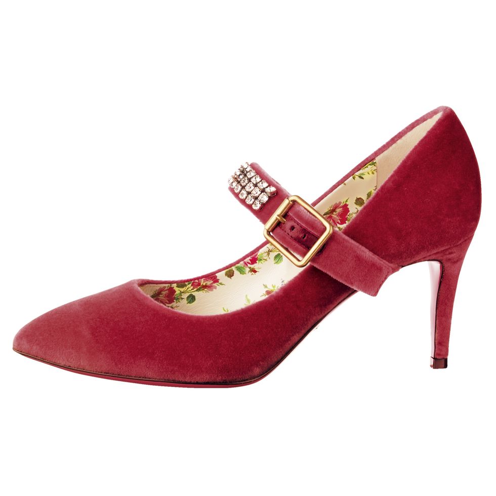 Footwear, High heels, Red, Basic pump, Shoe, Pink, Court shoe, Mary jane, Magenta, Dancing shoe, 