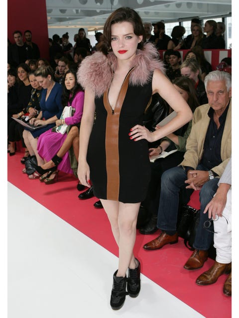 Clothing, Footwear, Leg, Event, Shoulder, Dress, Joint, Shoe, Outerwear, Style,