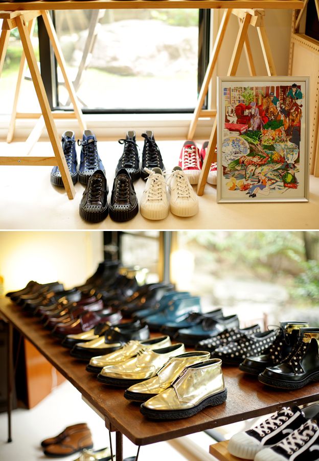 Shoe store, Shoe, Retail, Collection, Shoe organizer, Fashion, Tan, Outdoor shoe, Brand, Walking shoe, 