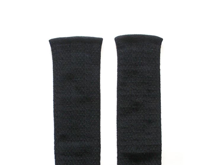 Black, Fashion accessory, Sock, Wool, Trousers, Glove, 