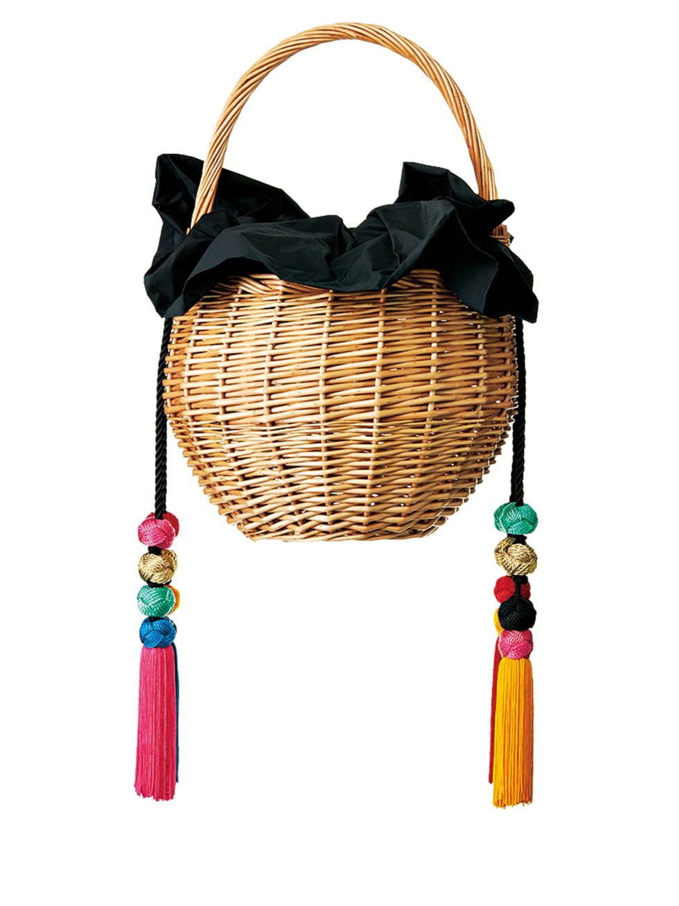 Basket, Storage basket, Wicker, Magenta, Picnic basket, Home accessories, Bicycle accessory, Fashion design, Flower girl basket, 