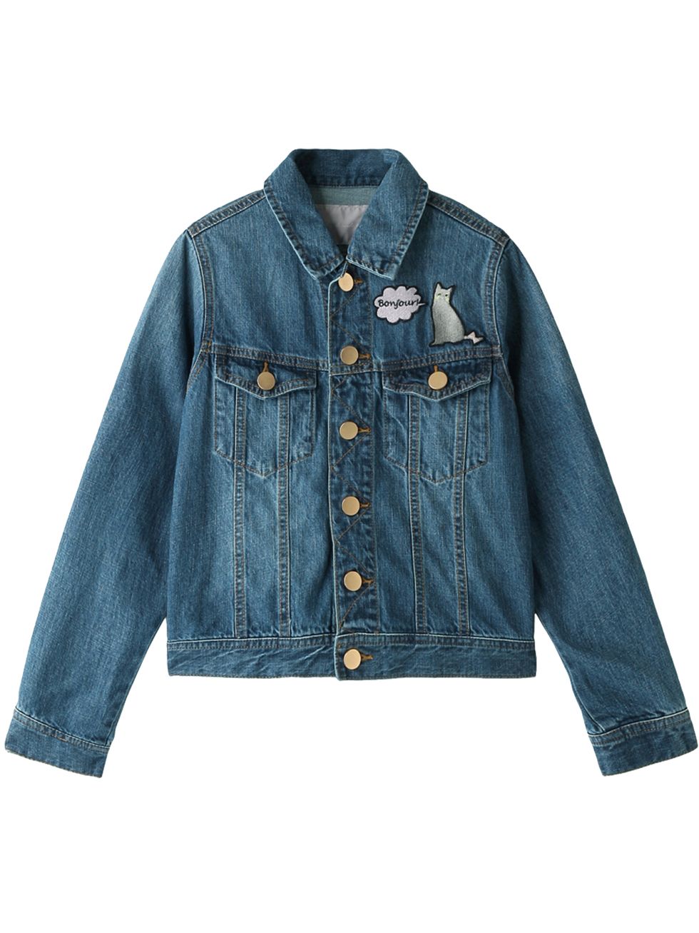 Clothing, Blue, Product, Collar, Sleeve, Denim, Textile, Outerwear, White, Electric blue, 