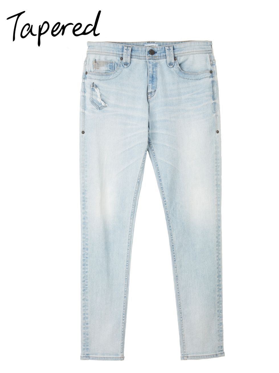 Blue, Product, Denim, Trousers, Pocket, Jeans, Textile, White, Style, Azure, 