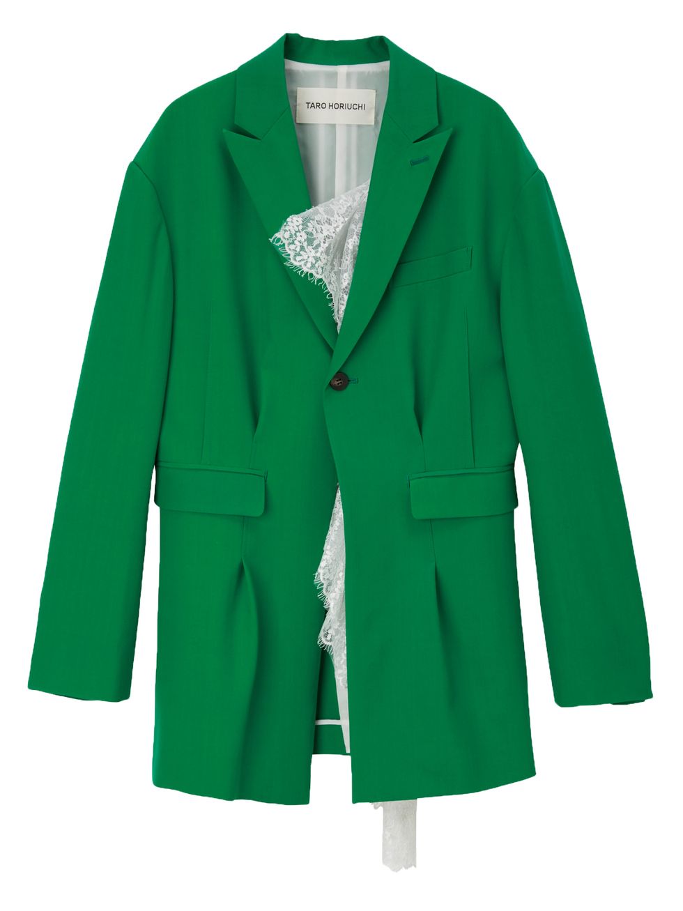 Clothing, Green, Collar, Sleeve, Coat, Textile, Outerwear, Standing, Pattern, Uniform, 