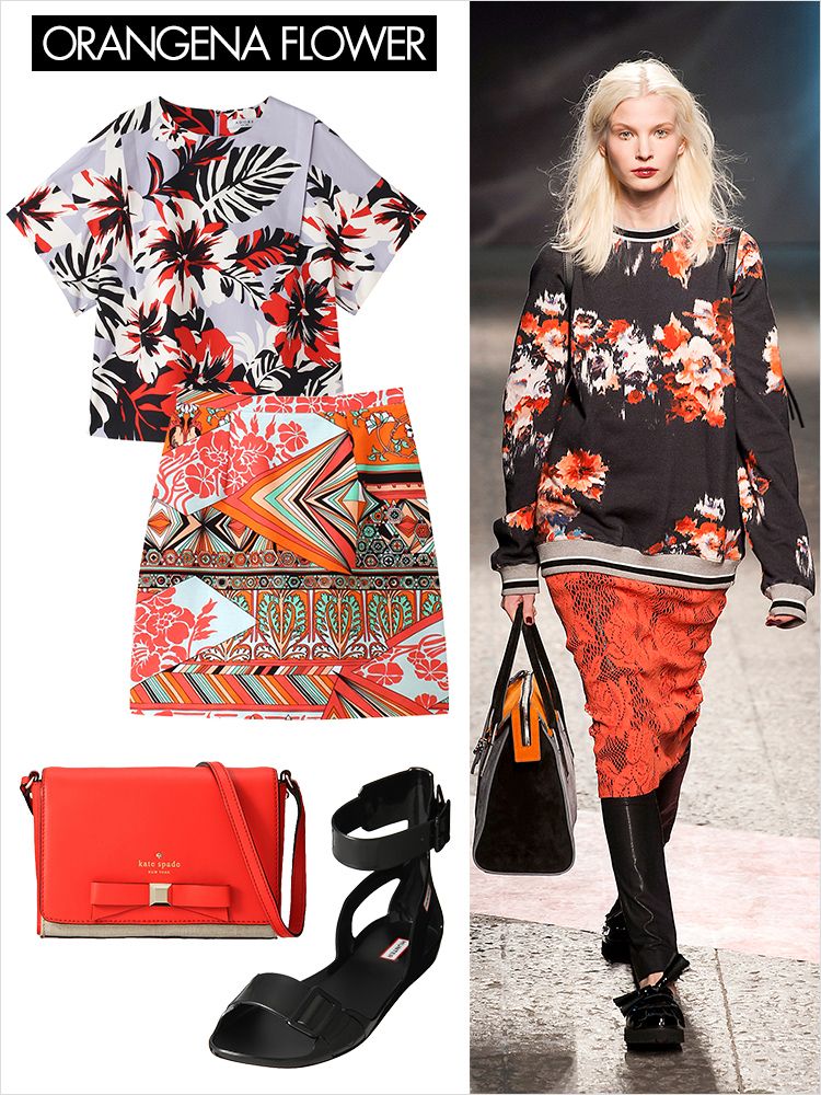 Sleeve, Textile, Pattern, Red, Style, Street fashion, Orange, Fashion, Boot, Bag, 