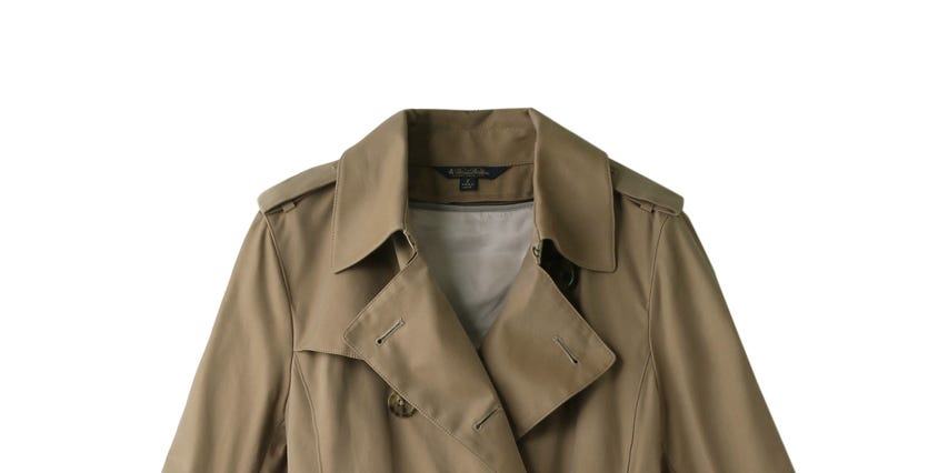 Clothing, Trench coat, Coat, Outerwear, Overcoat, Sleeve, Khaki, Duster, Beige, Jacket, 