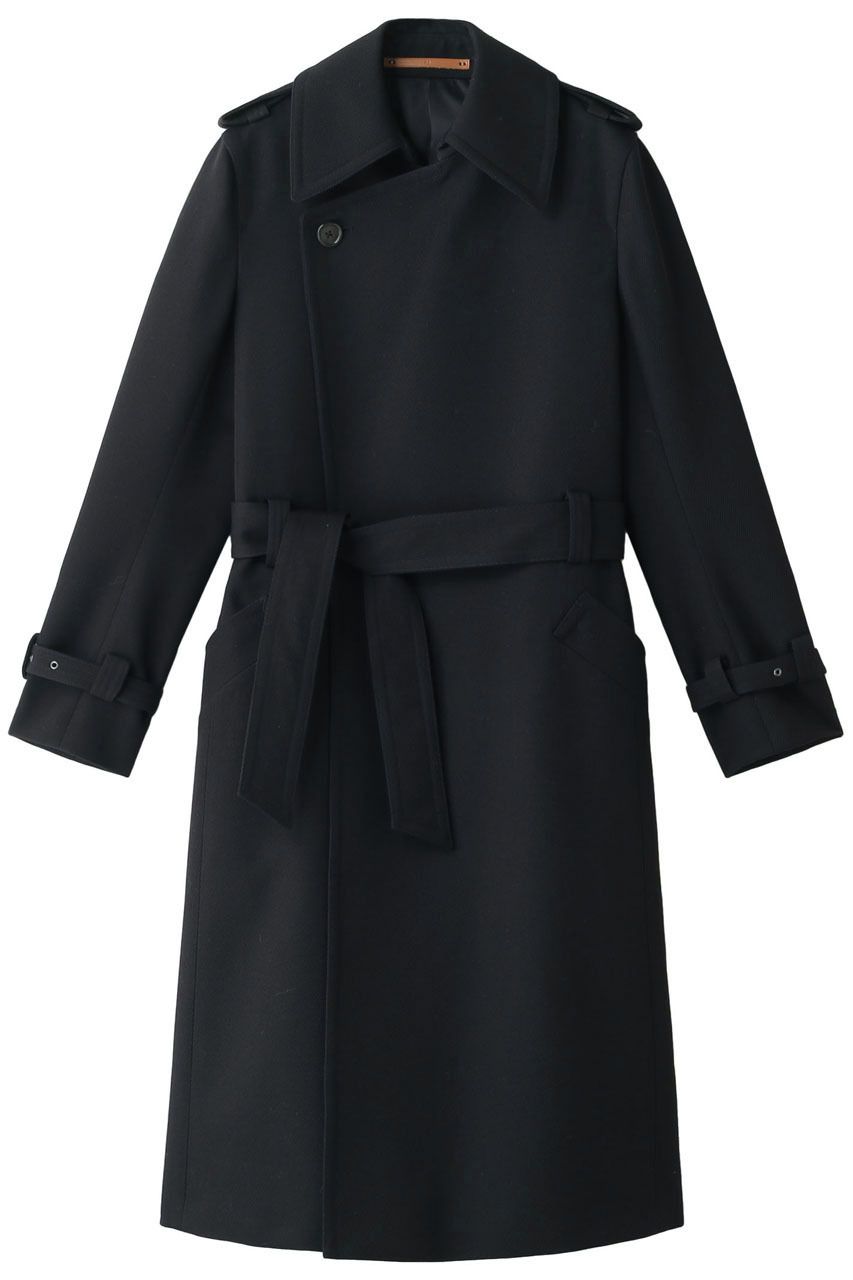 Clothing, Coat, Trench coat, Black, Outerwear, Overcoat, Sleeve, Collar, Duster, Dress, 
