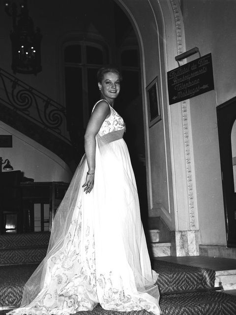 Photograph, Dress, White, Bridal clothing, Style, Formal wear, Gown, Monochrome, Bride, Monochrome photography, 