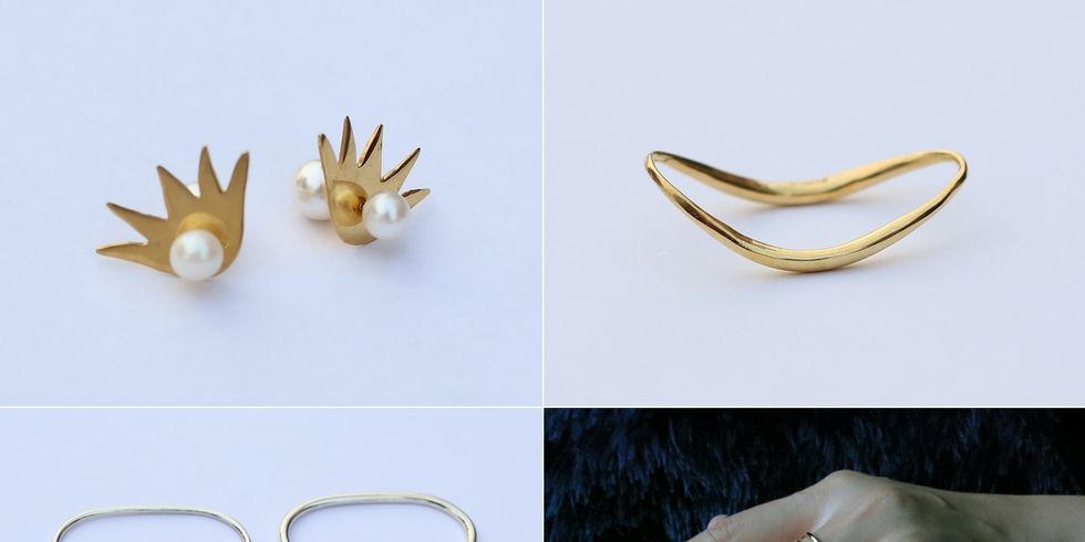 Finger, Jewellery, Nail, Metal, Natural material, Body jewelry, Silver, Ring, Nail care, Wedding ceremony supply, 