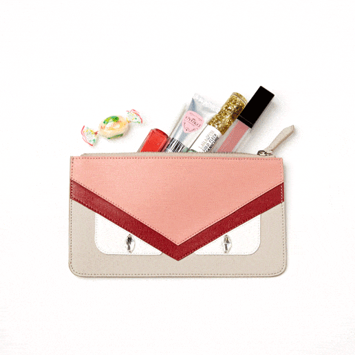 Red, Lipstick, Carmine, Rectangle, Peach, Cosmetics, Stationery, Coquelicot, Wallet, Envelope, 
