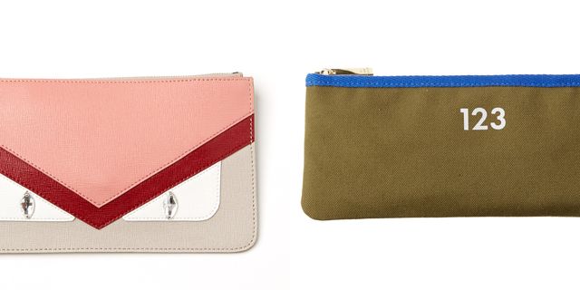 Product, Textile, Rectangle, Wallet, Tan, Electric blue, Material property, Leather, Everyday carry, Label, 
