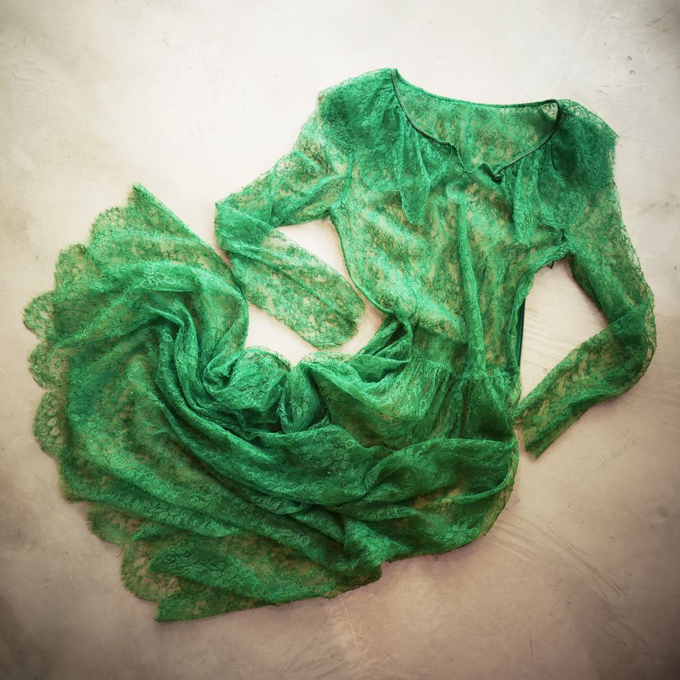 Green, Textile, Teal, Pattern, Aqua, Turquoise, Thread, Stole, Wool, Woolen, 