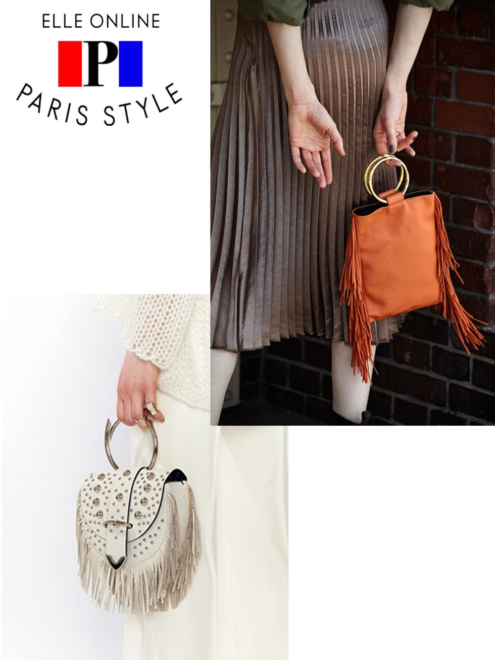 Bag, Handbag, Shoulder, Fashion accessory, Brown, Orange, Fashion, Fur, Leather, Joint, 