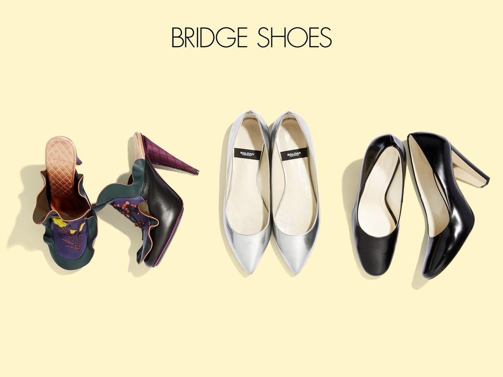 Footwear, Shoe, Font, High heels, Brand, Court shoe, Leather, 