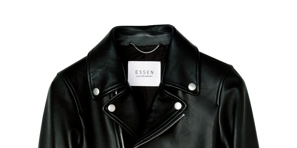 Clothing, Jacket, Leather, Black, Leather jacket, Outerwear, Sleeve, Textile, Zipper, Top, 