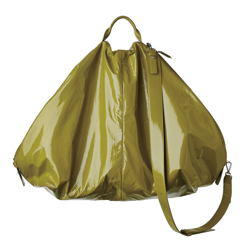 Bag, Yellow, Leaf, Hobo bag, Handbag, Shoulder bag, Fashion accessory, 