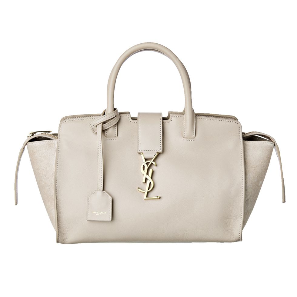Handbag, Bag, White, Fashion accessory, Leather, Shoulder bag, Beige, Product, Material property, Font, 