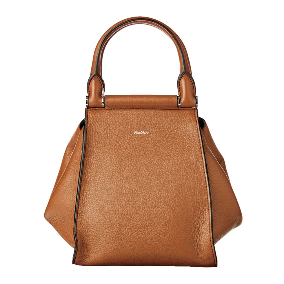 Handbag, Bag, Fashion accessory, Leather, Brown, Shoulder bag, Tan, Material property, Beige, Kelly bag, 
