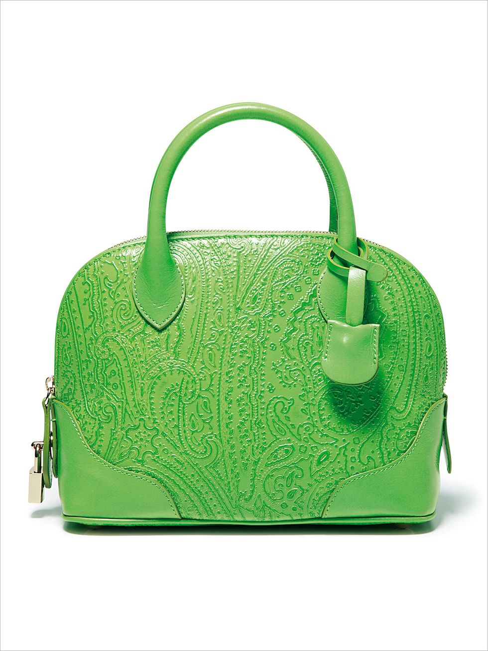 Green, Bag, Style, Fashion accessory, Shoulder bag, Luggage and bags, Handbag, Beige, Material property, Design, 