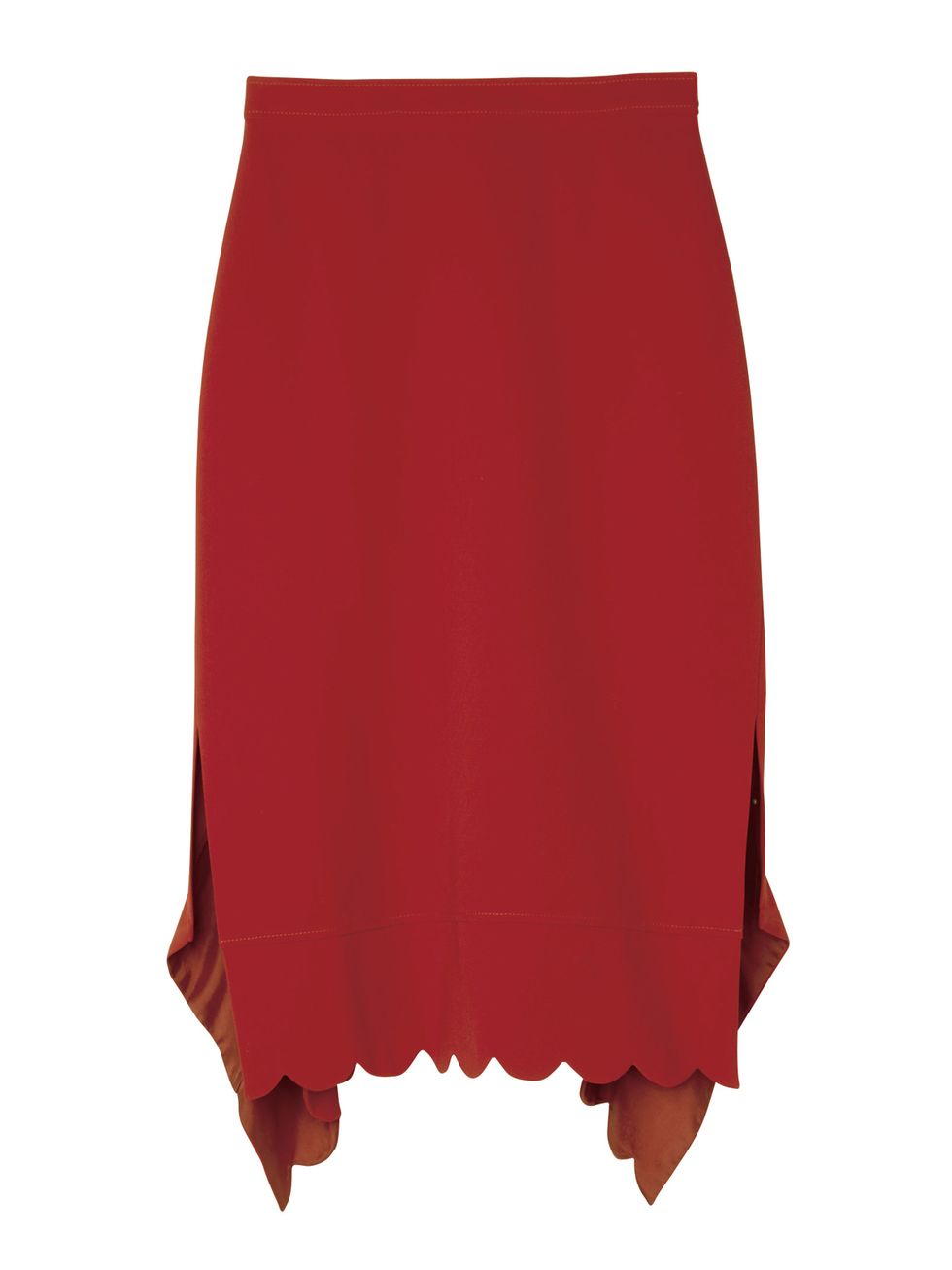 Clothing, Pencil skirt, Red, Fashion, Waist, A-line, 