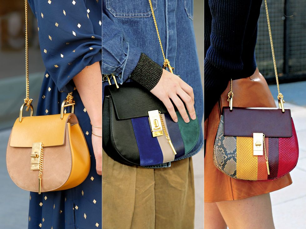 Blue, Brown, Yellow, Bag, Textile, Denim, Outerwear, Pattern, Fashion accessory, Khaki, 
