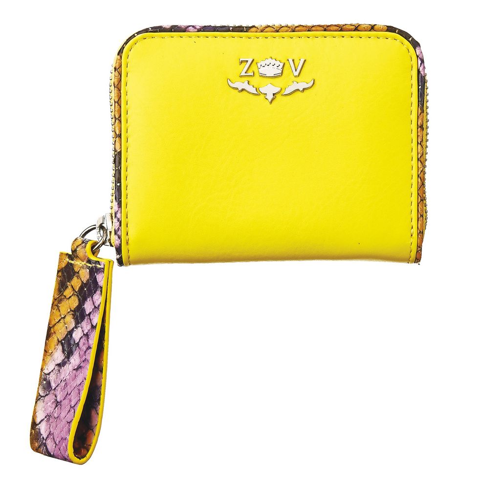 Yellow, Coin purse, Wallet, Fashion accessory, Rectangle, Wristlet, 