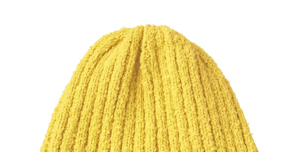 Yellow, Textile, Wool, Headgear, Light, Woolen, Costume accessory, Beige, Bonnet, Thread, 