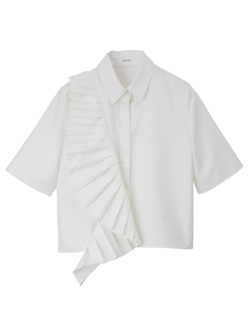 White, Clothing, Collar, Sleeve, Shirt, Outerwear, Blouse, Button, Top, Formal wear, 