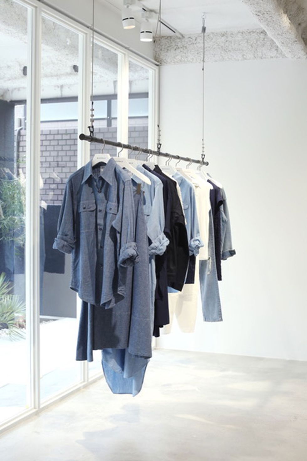 Textile, Clothes hanger, Grey, Home accessories, Fashion design, Outlet store, Boutique, Collection, 