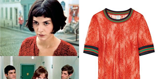 Clothing, Red, Orange, Fashion, Sleeve, Neck, Sweater, Outerwear, Top, T-shirt, 