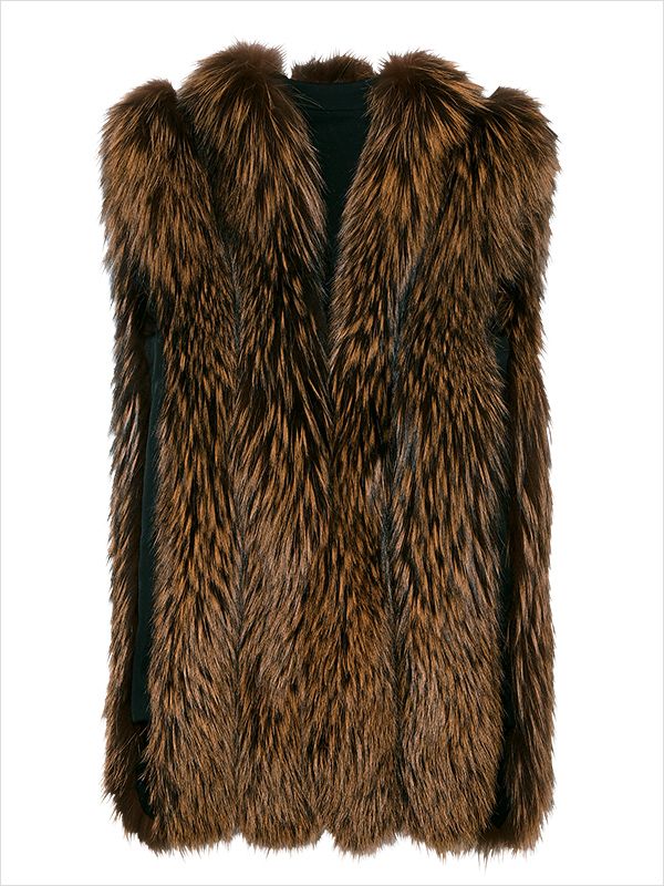 LANVIN フォックスファーベスト
