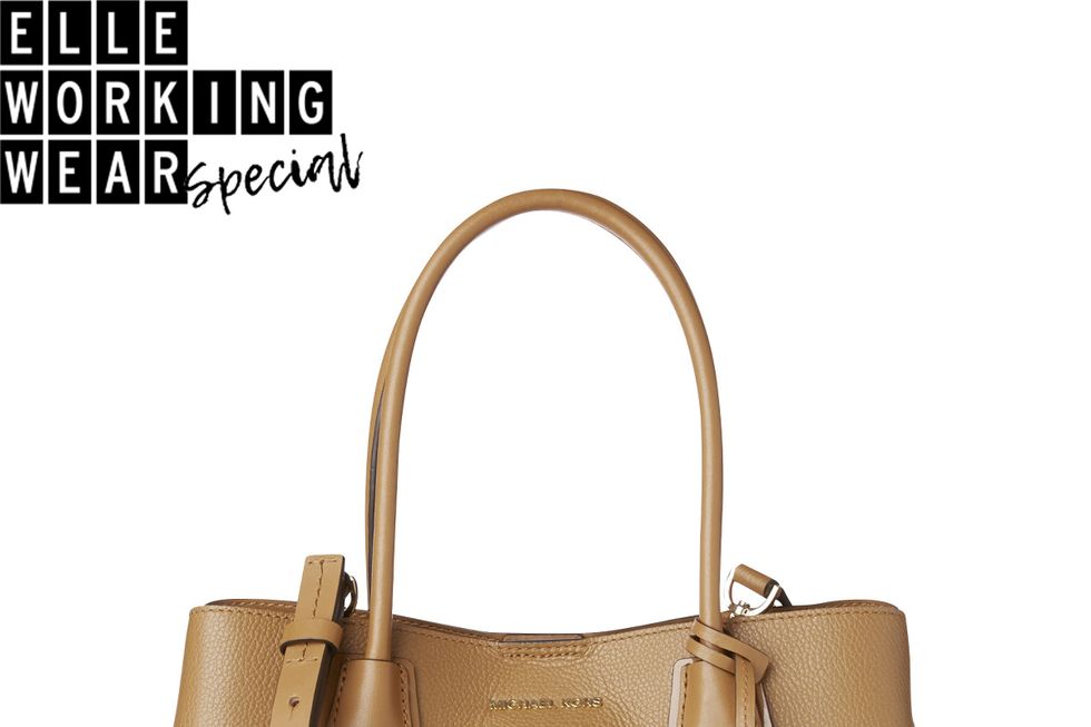 Handbag, Bag, Fashion accessory, Leather, Brown, Product, Shoulder bag, Beauty, Font, Beige, 