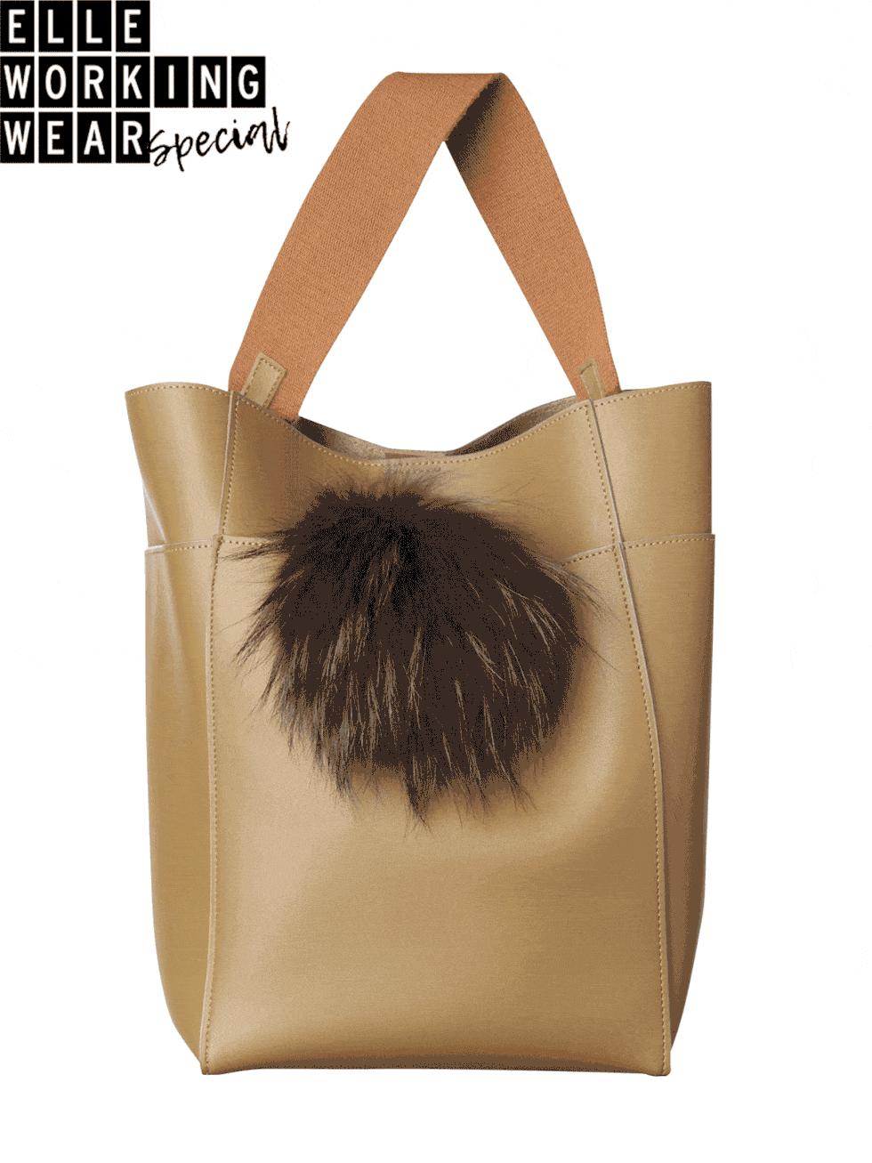 Handbag, Bag, Fashion accessory, Brown, Beige, Leather, Tote bag, Font, Luggage and bags, Shoulder bag, 