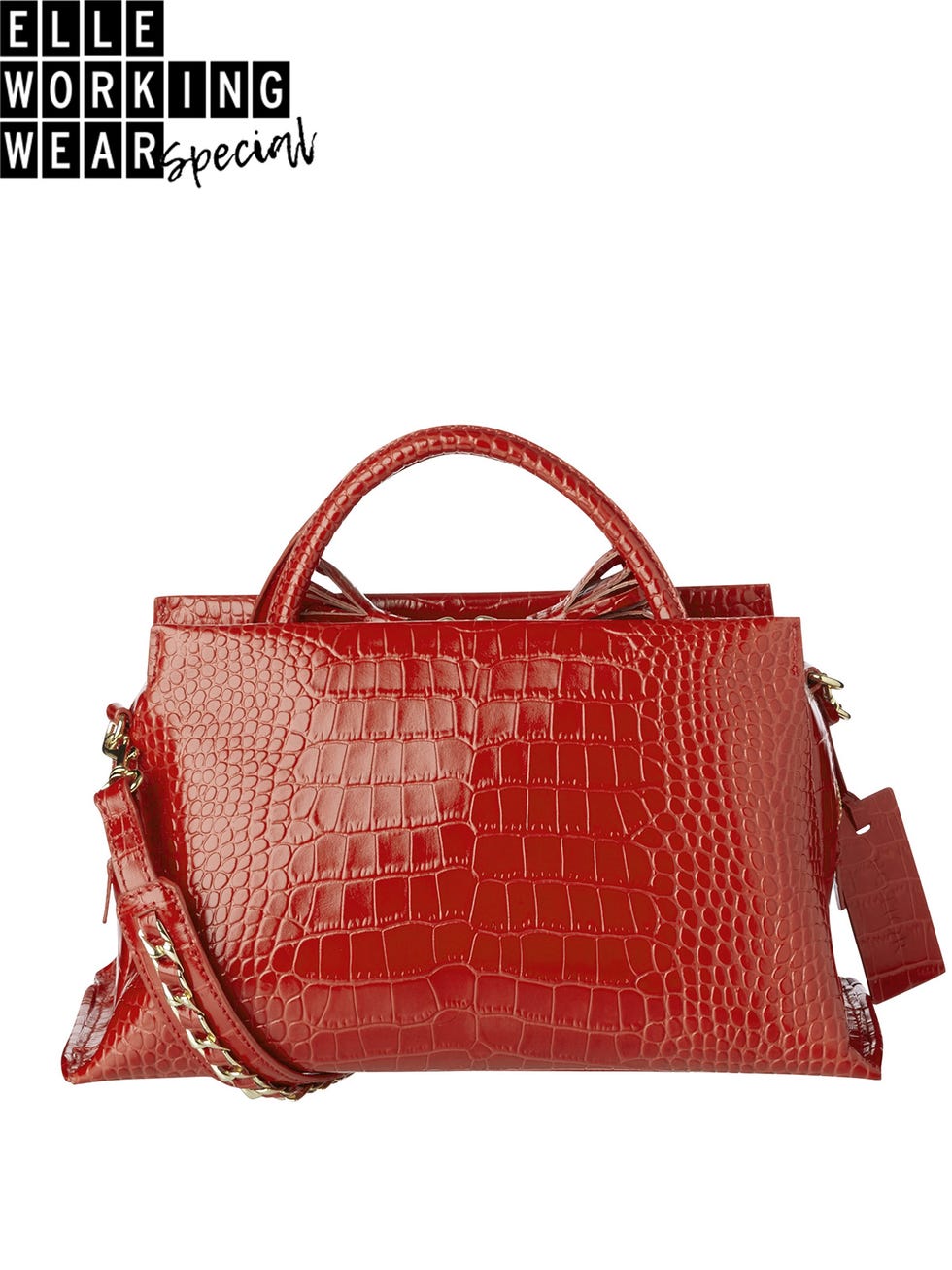 Handbag, Bag, Fashion accessory, Red, Leather, Shoulder bag, Product, Brown, Font, Material property, 