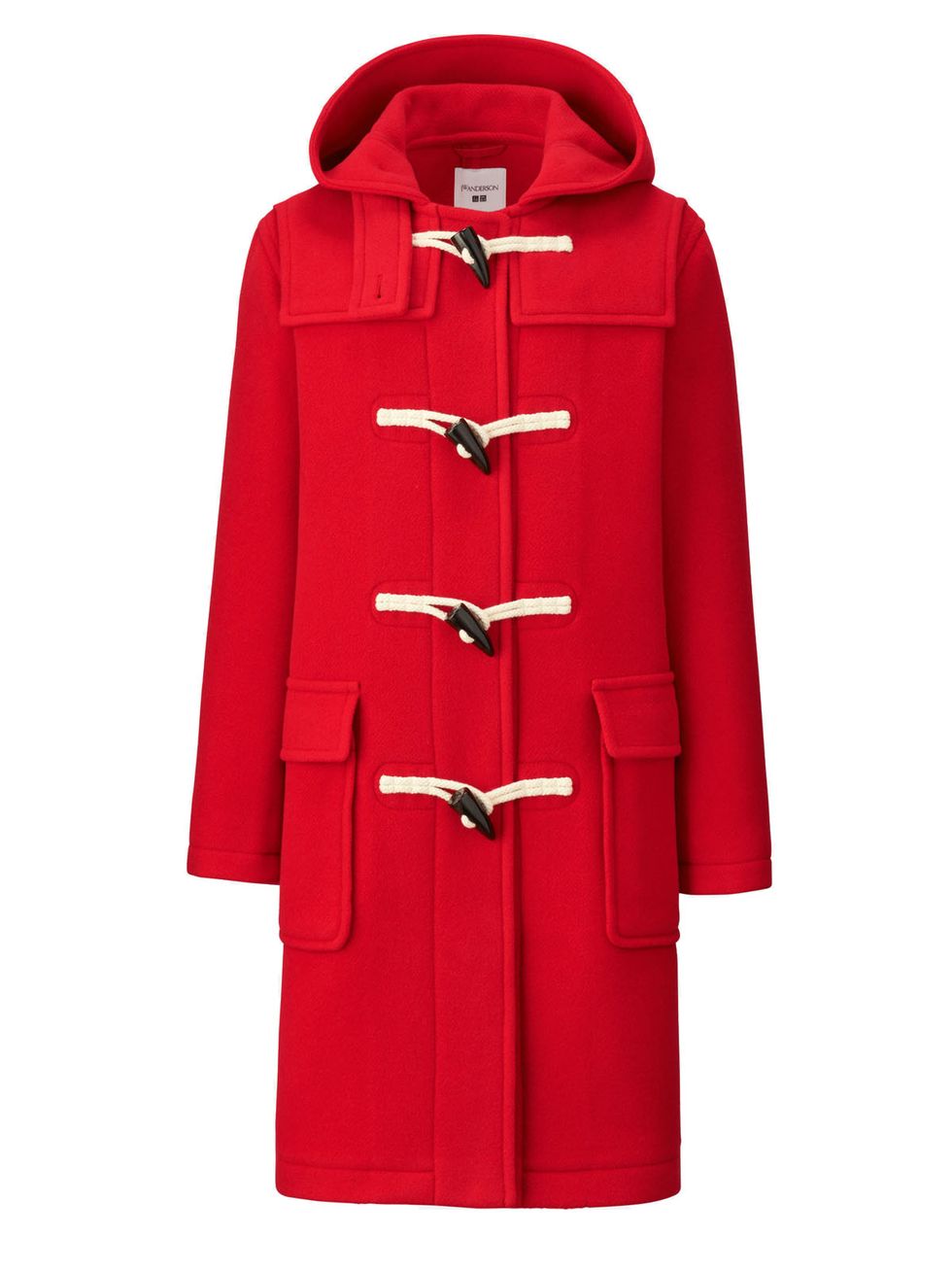 Clothing, Outerwear, Red, Coat, Sleeve, Hood, Overcoat, Jacket, Trench coat, Parka, 