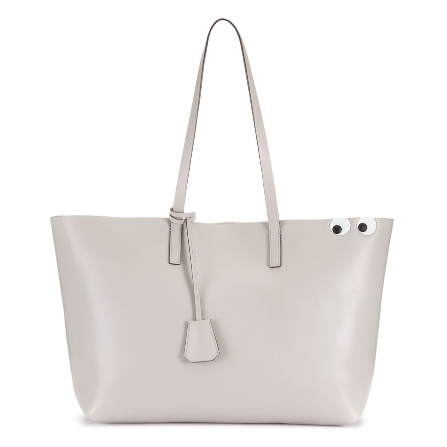 Handbag, Bag, White, Fashion accessory, Product, Shoulder bag, Tote bag, Leather, Beige, Font, 