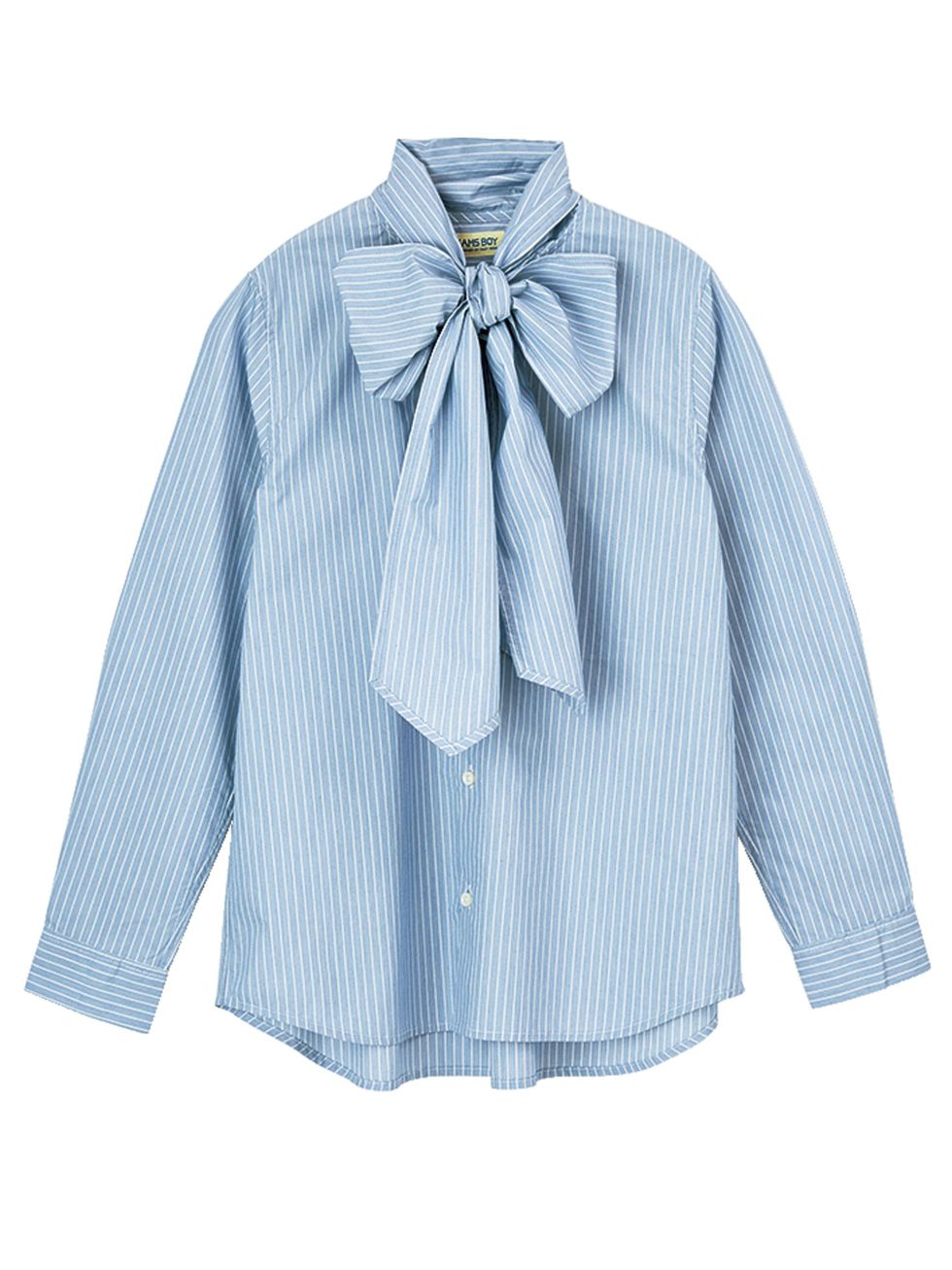 Clothing, Blue, Product, Dress shirt, Collar, Sleeve, Textile, Shirt, Pattern, White, 