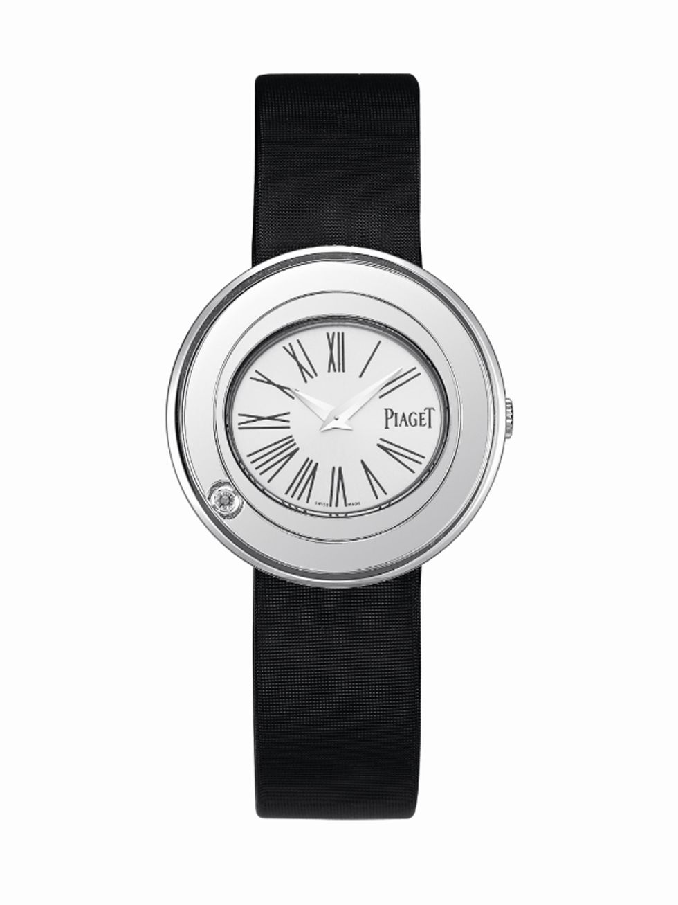 Product, Watch, Analog watch, Wrist, Watch accessory, Glass, Font, Black, Everyday carry, Grey, 