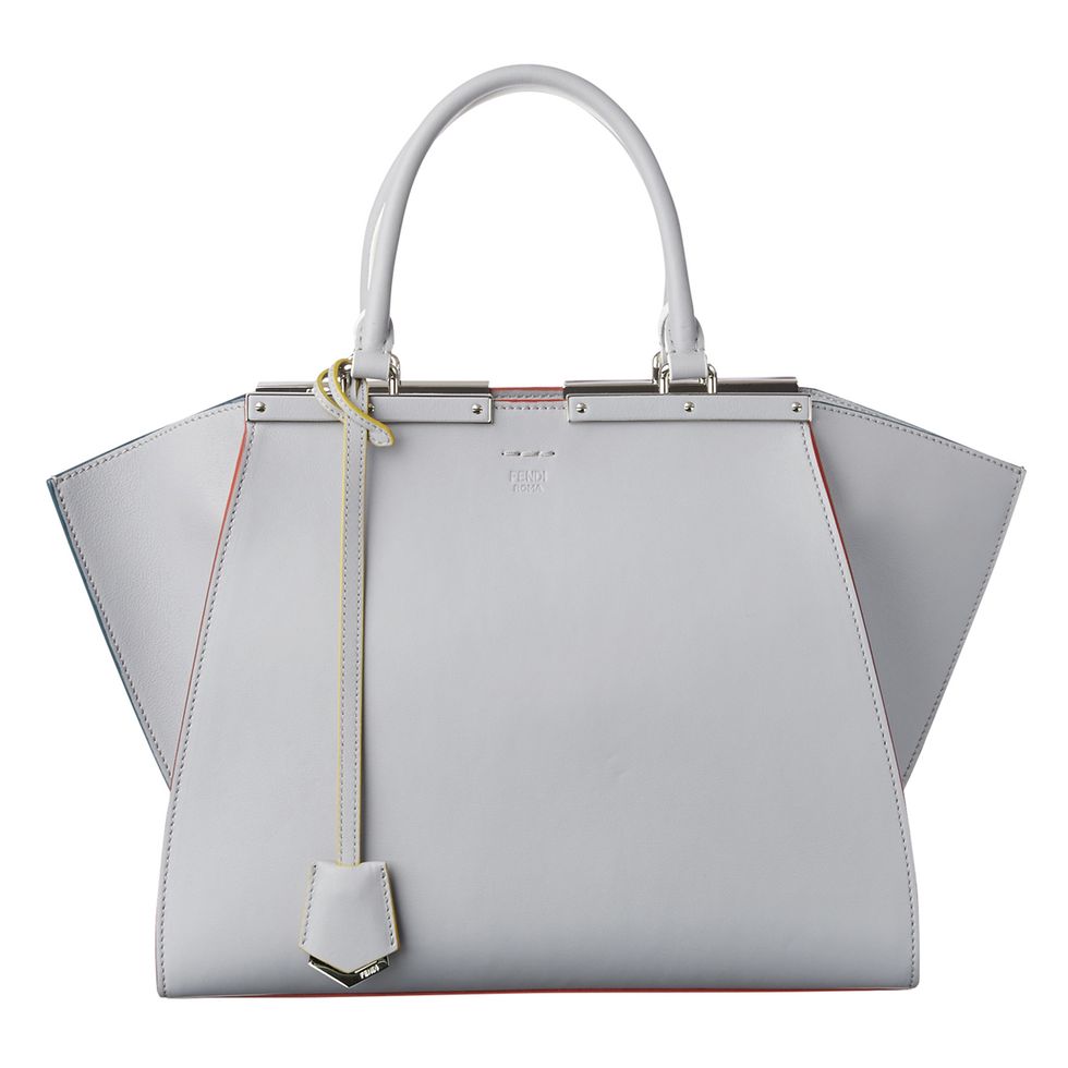 Product, Bag, White, Style, Fashion accessory, Luggage and bags, Shoulder bag, Metal, Grey, Leather, 