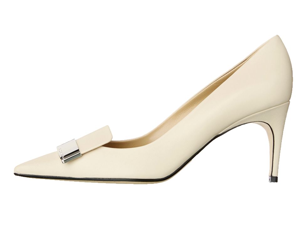 White, Tan, Beige, Ivory, Composite material, Foot, Sandal, Basic pump, High heels, Bridal shoe, 