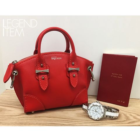 Product, Brown, Bag, Red, Analog watch, Fashion accessory, Style, Watch, Shoulder bag, Luggage and bags, 
